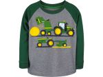 Sweatshirt für Kleinkinder mit Heuballenpresse