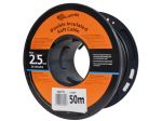 Erd-/Zuleitungskabel 2,5mm 50m 35 Ohm/km