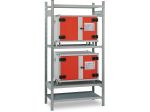 Regal für Akku-Schrank (inkl. Wandbefestigung)