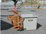 Cadre de chargement, hydraulique, basculant pour bac à sable 400 L