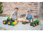 Graues John Deere T-Shirt