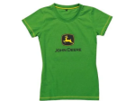 Grünes Damen T-Shirt "Logo"