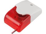 ABUS Kombi-Alarmgeber rot 12 V 200 mA (Zubehör für Akku-Schrank)