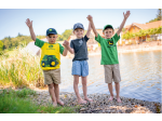 T-shirt per bambini Trattore in movimento
