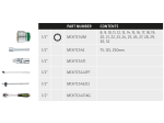 31 PC. 1/2\" 6-point socket set