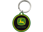 Portachiavi rotondo “John Deere - Logo”