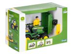 Trattorino John Deere + giardiniere