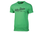 T-shirt vert, avec impression John Deere en noir