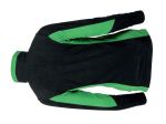 Giacca da campo in pile John Deere con zip corta