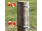 Soft touch gate handle Rope/wire