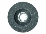 Abrasive Flap Disc 115mm (4.5\") x 10mm 120 grit