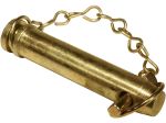 Top link pin with chain