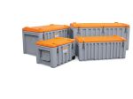 CEMbox Trolley 150 l, grau/orange