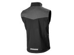 Veste souple noire à manches zippées