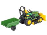 Trattorino John Deere + giardiniere