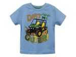 T-shirt per bambini \"Dirt makes me cuter\" (Lo sporco mi rende più carino)