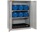 Fassschrank mit Fassregal & PE-Wanne 120HD