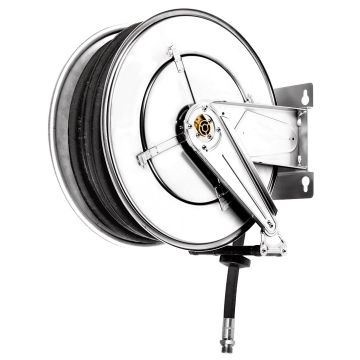 Avvolgitubo, 10 m di tubo DN 19 in acciaio inox CEM-8342