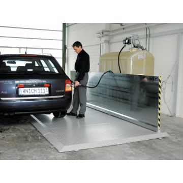 Area di erogazione carburante compatta 4x2m, cpl. CEM-7827