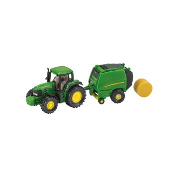 John Deere Traktor mit Ballenpresse MCU166500000