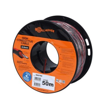 Erd- und Zuleitungskabel XL Rot 2,5mm 50m GAL-627922