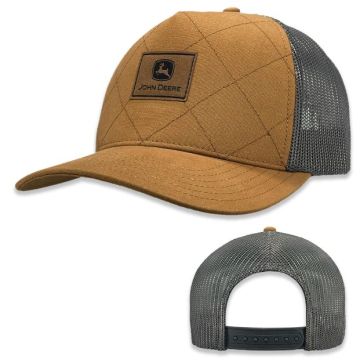 Cappellino John Deere trapuntato con parte posteriore in rete MC13083322CB