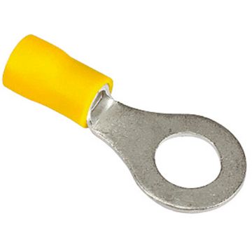 Yellow ring terminal 8mm MCXFA1070