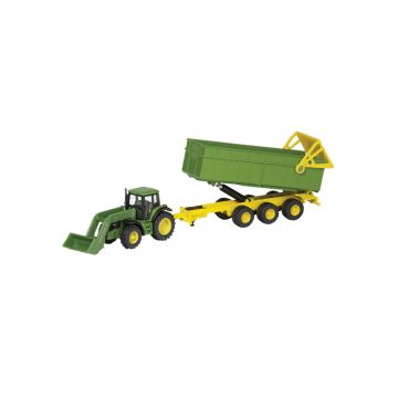 John Deere Traktor mit Frontlader und Anhänger MCU184300000