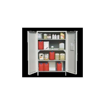 Armoire Environmental/HazMat avec 3 grilles et fond de plateau CEM-7956
