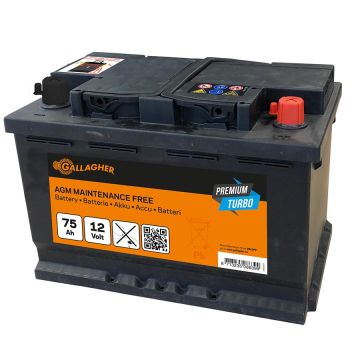 12V Premium Turbo AGM Battery GAL-086399