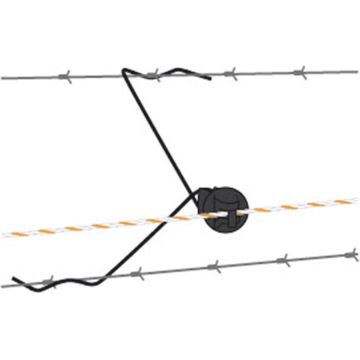 Abstand-Isolator für für Stacheldrahtzäune 30cm GAL-659046