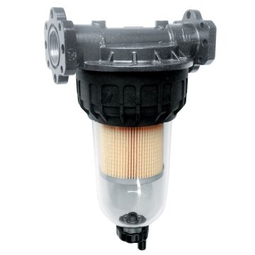 Filter, max. 100 l/min, 5 μm with 2 replaceable inserts CEM-10034