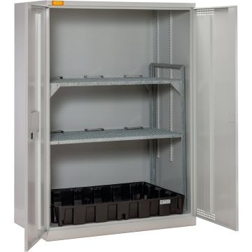 Fassschrank mit Fassregal & PE-Wanne 120HD CEM-11568