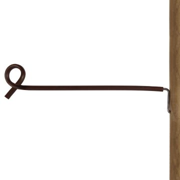 Offset Pigtail insulator wood 40cm GAL-720135