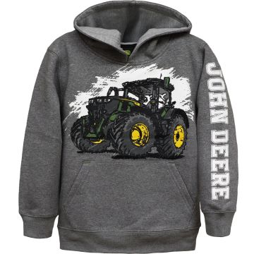 Fleece-Sweatshirt für Kleinkinder mit Traktorbild MCPB4J166H