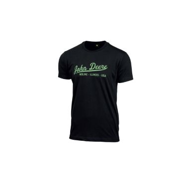 T-shirt nera John Deere MCL2022080