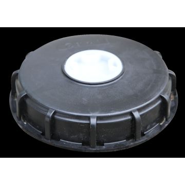 Couvercle à vis DN 150 pour IBC, avec filetage intérieur 2\", joint TPE CEM-10447