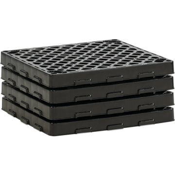 Zubehörpaket 4 x PE-Rost 60 x 60 cm CEM-11281