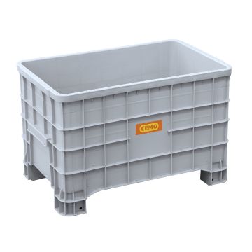 Altbatteriebox 300 l, grau, mit 4 Füßen CEM-11450