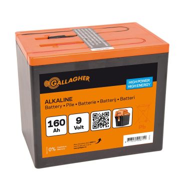 Powerpack Alkaline Batterie 9V/160Ah - 190 x 125 x 160 mm GAL-008711