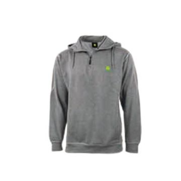Zip jumper grey with hood MCDW001501