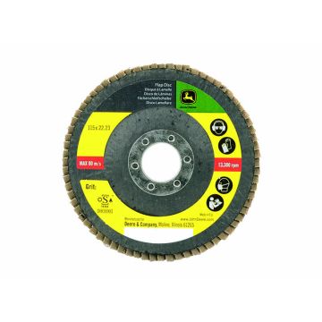 Abrasive Flap Disc 115mm (4.5\") x 10mm 60 grit MCXFA2306