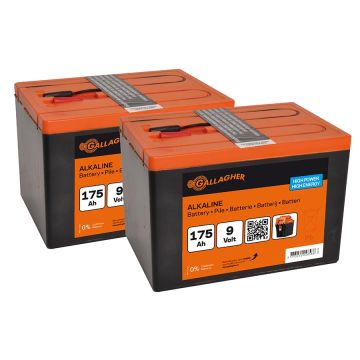 Duopack Alkaline Batterie 2x 9V/175Ah - 190 x 125 x 160 mm GAL-065073
