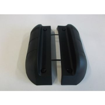 BLACK REAR FENDERS (2PCS.) SPST8101N