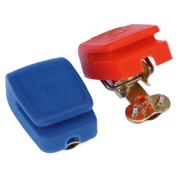 Terminali batteria, a sbloccaggio rapido, isolati +/- 8 mm MCXFA1201