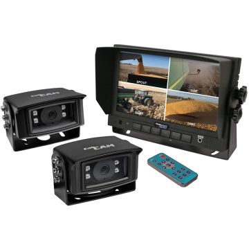 7" Digitales Quad-Kamera-Beobachtungsset - verkabelt MCXFA2500