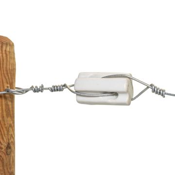 Porzellan Zug- Eckisolator GAL-015139