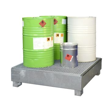 Sump pallets Type SW4 galvanized, with grating CEM-7689