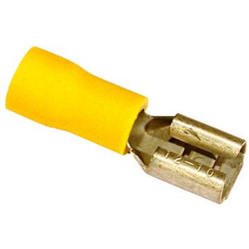 Yellow lucar female terminal 6.4mm MCXFA1057