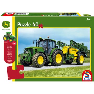 Puzzle + SIKU Tractor "Tractor 6630 with sprayer" MCP556250000